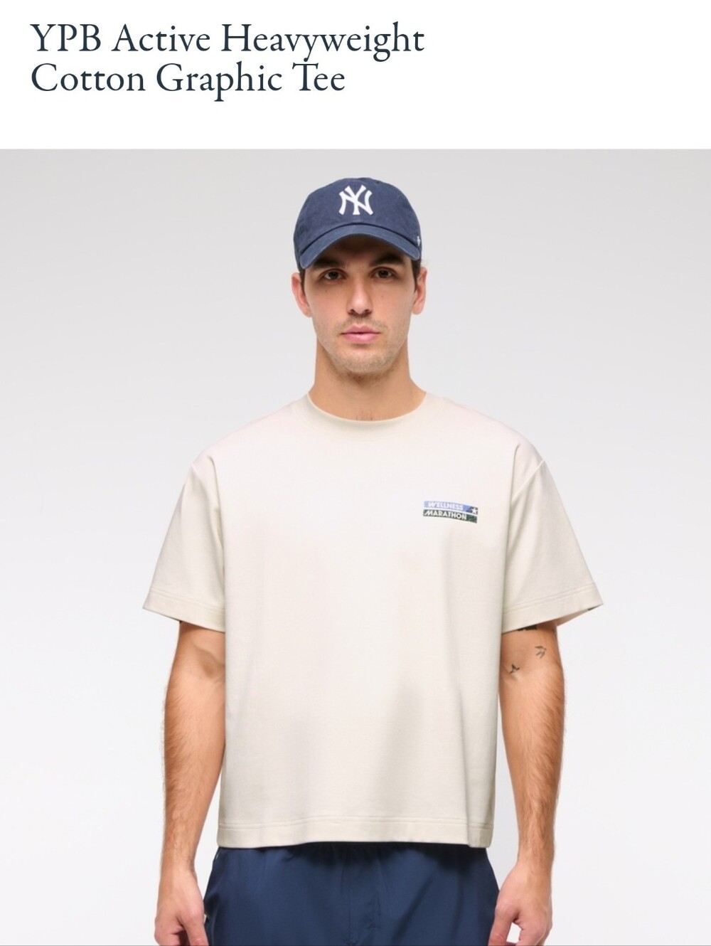 Abercrombie & Fitch YPB Active Heavyweight Cotton Tee